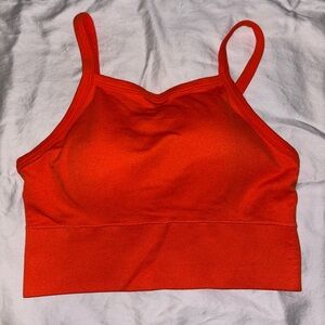 Pro-Fit Seamless Sports Bra | Orange | Size XL | Never Worn